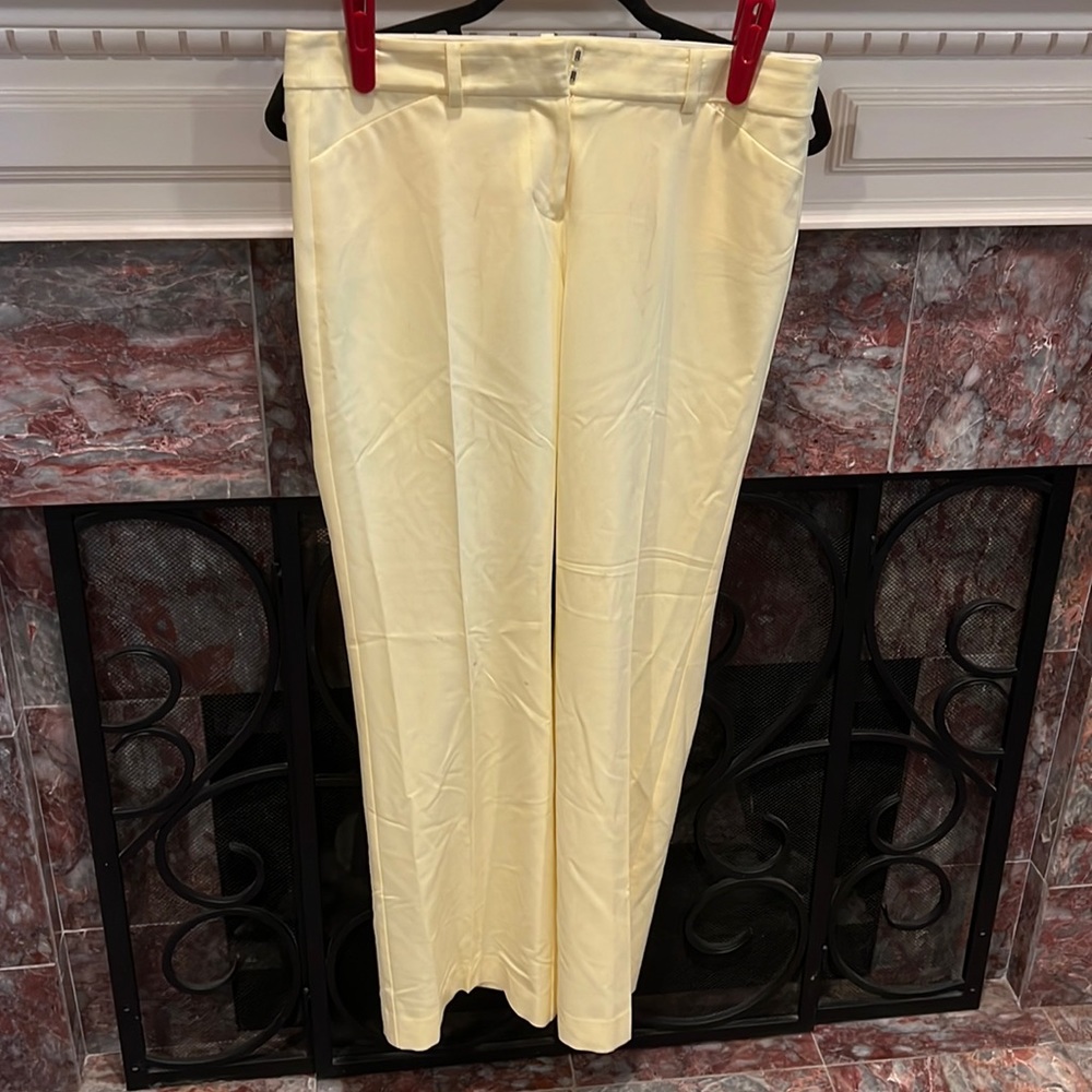 Beautiful yellow wide leg Pants